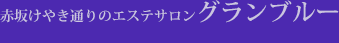 赤坂けやき通りのエステサロングランブルー
